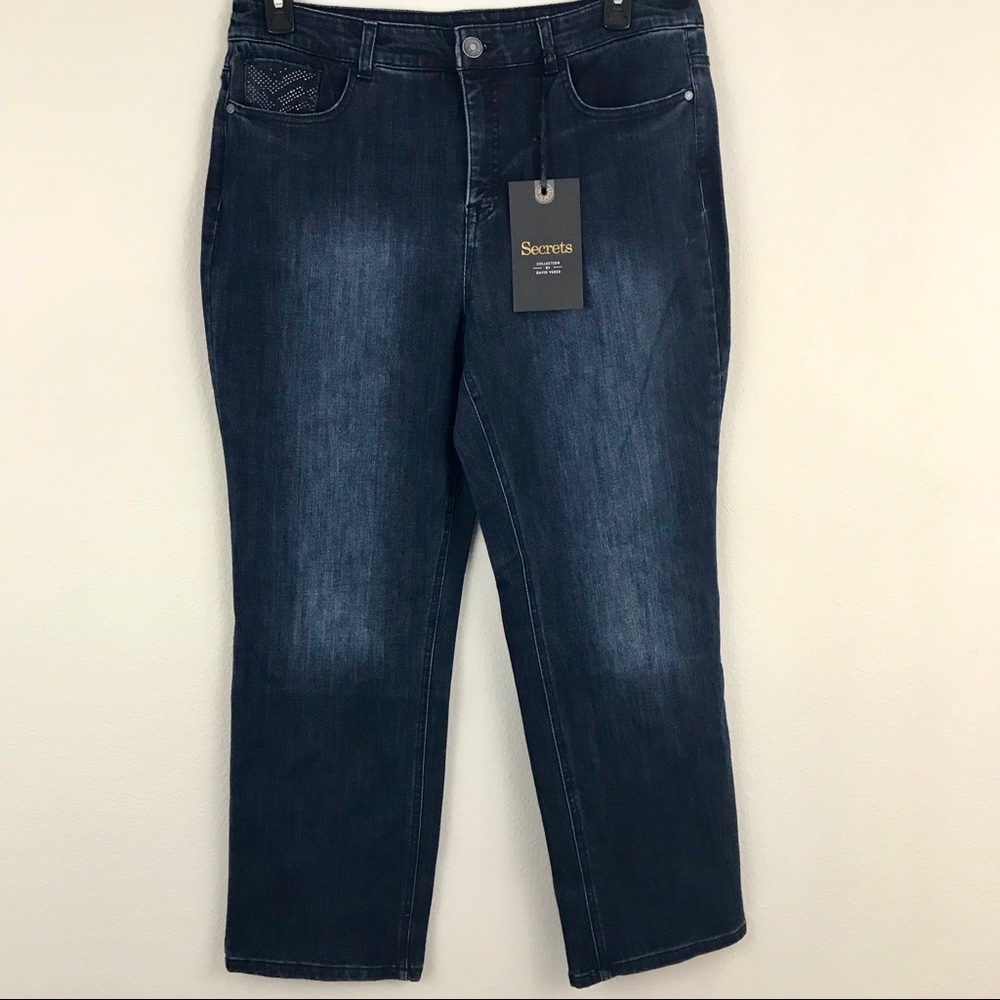 NWT DISTRESSED EMBELLISHED SKINNY JEANS SIZE 12S